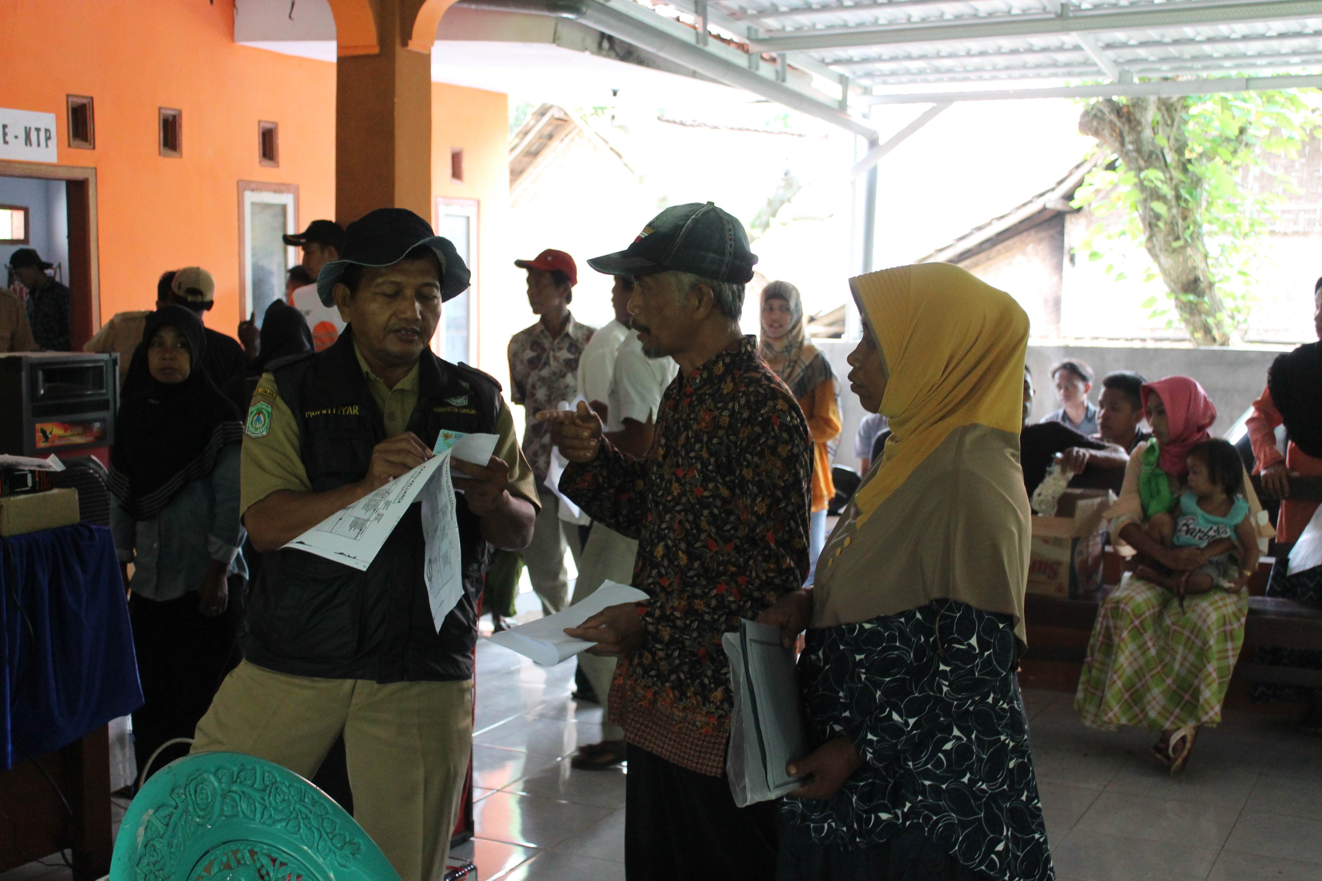 Roadshow Pelayanan Adminduk Hari Ke-6 : Desa  Penawungan Kecamatan Ranuyoso 