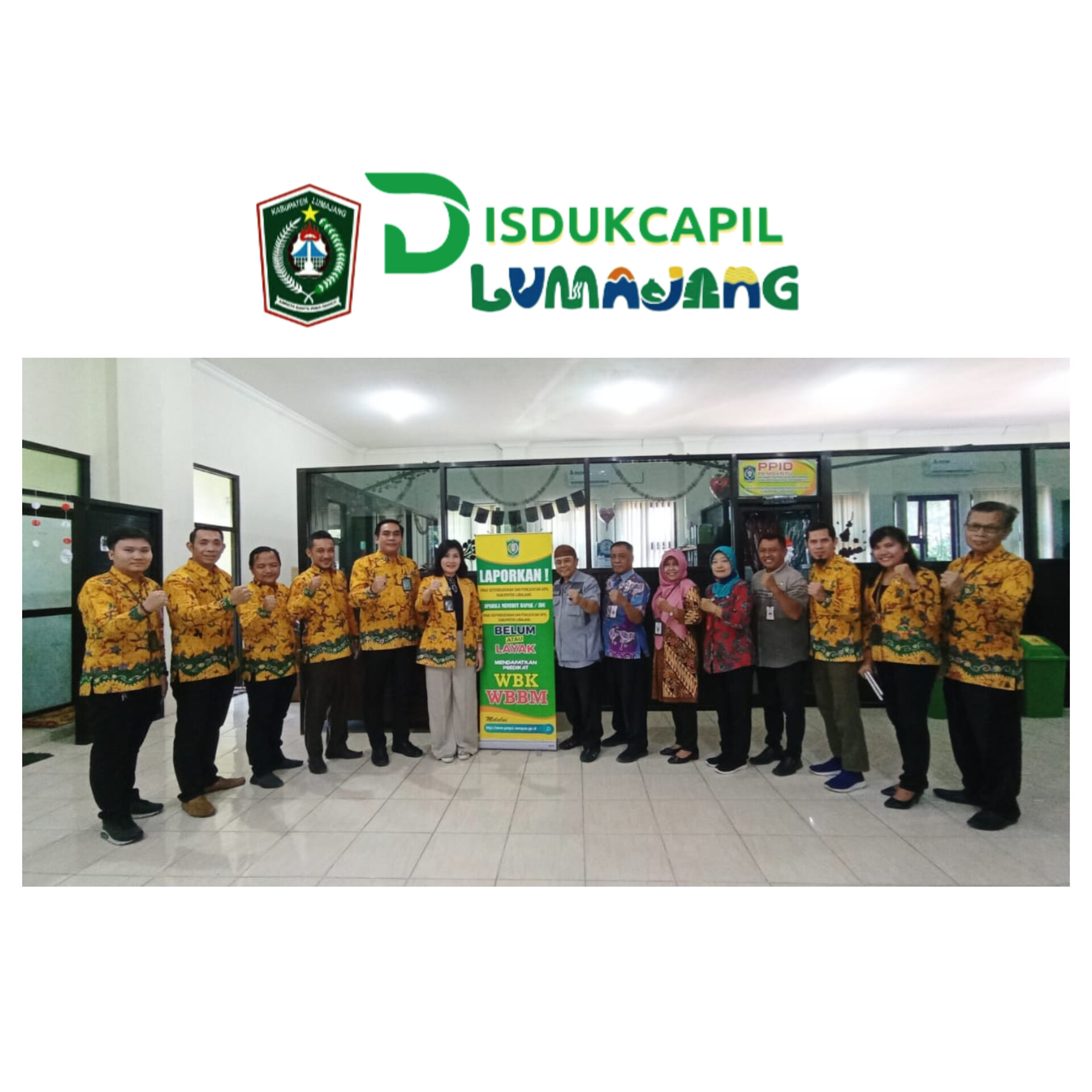 Study Tiru mengenai WBK Pengadilan Negeri Lumajang ke Disdukcapil Lumajang