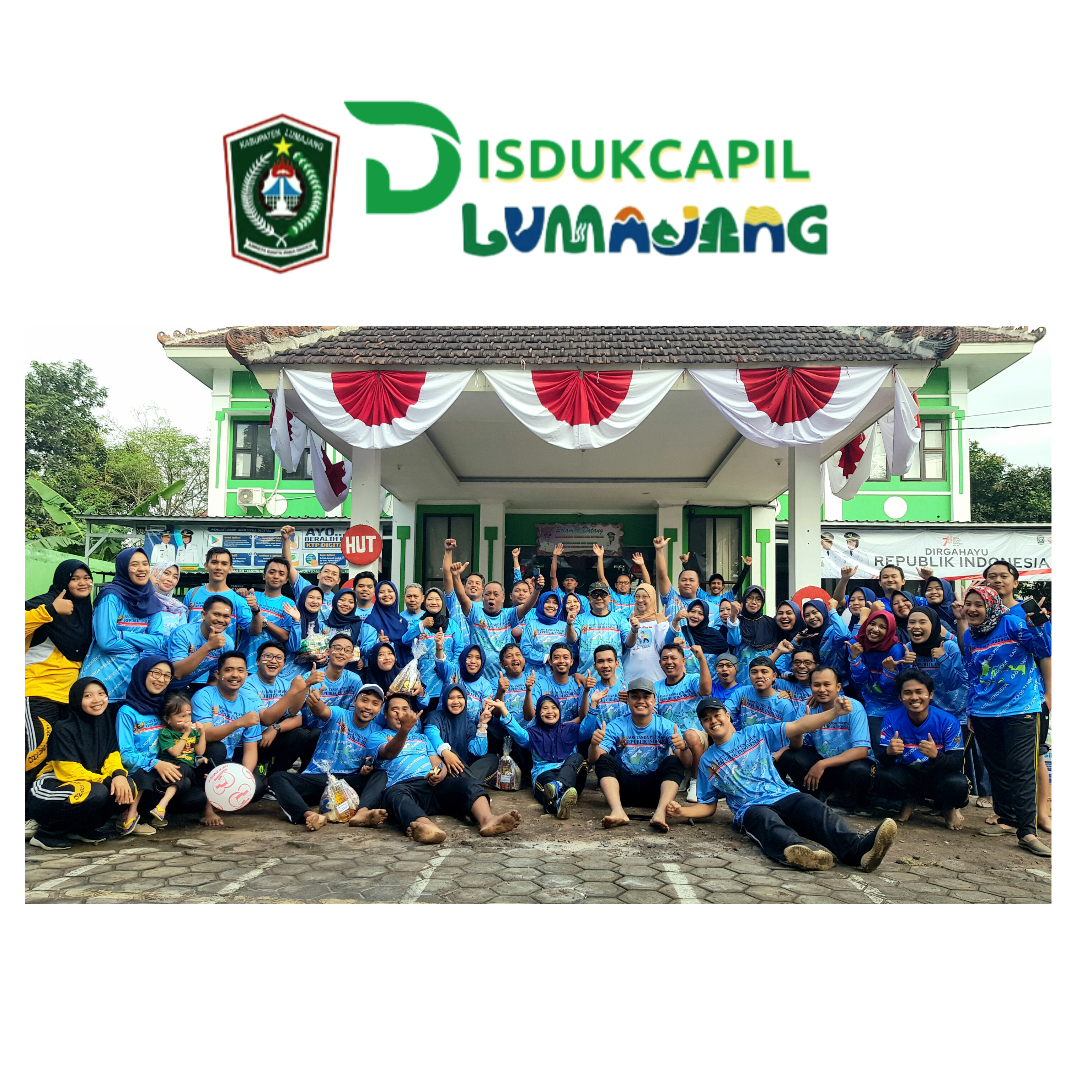 Lomba Agustusan Dinas Kependudukan dan Pencatatan Sipil Kabupaten Lumajang 2023