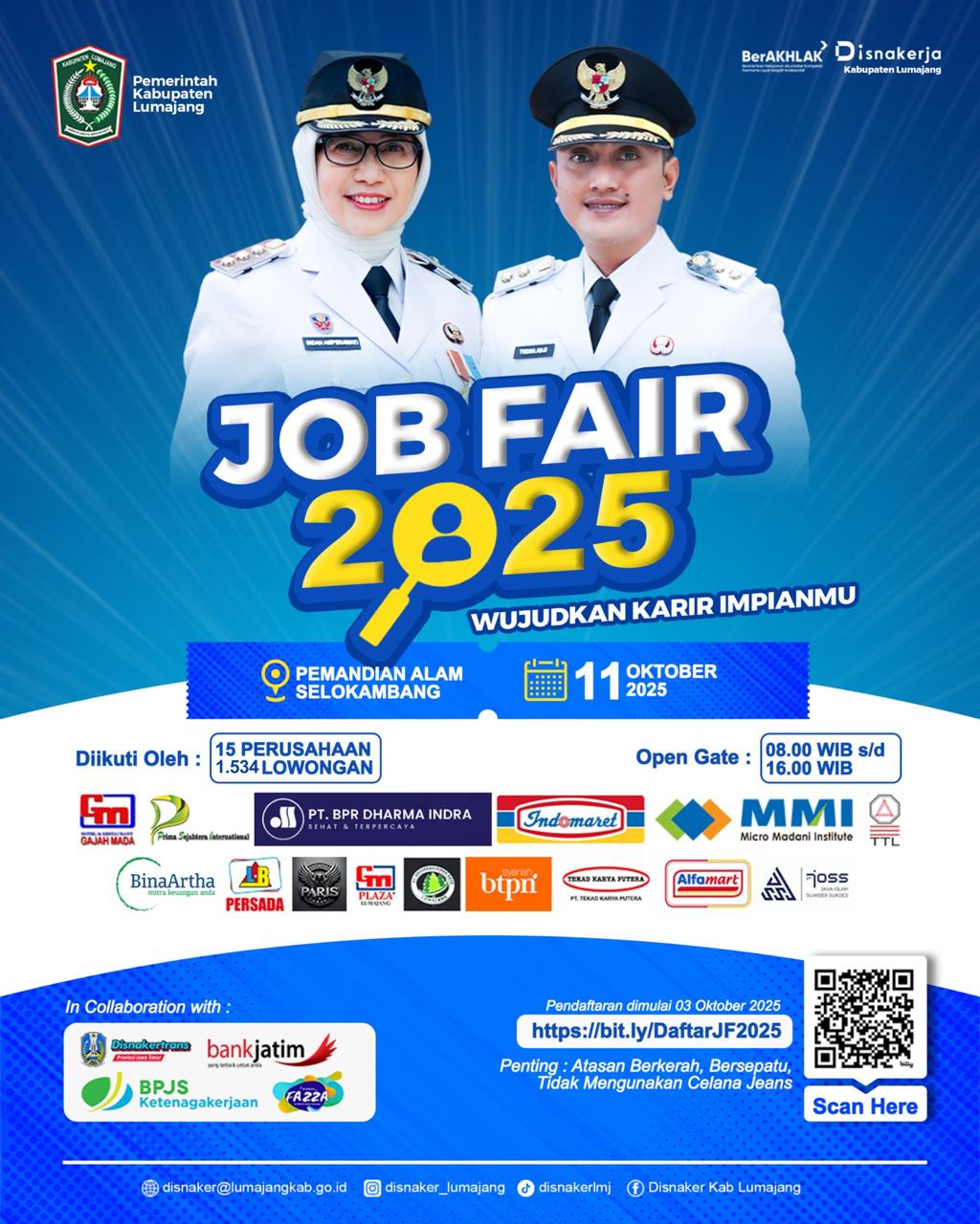 JOB FAIR 2025 : WUJUDKAN KARIR IMPIANMU...
